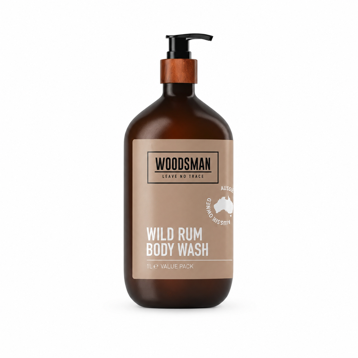 Woodsma香氛沐浴露-經典蘭姆酒香調 1L