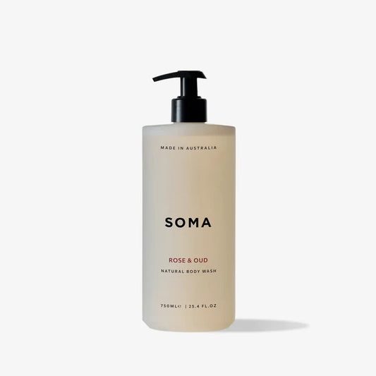 SOMA 沐浴露750ml - Rose & Oud 玫瑰 × 沉香